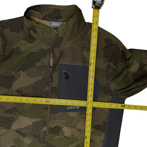 Orvis Pro Jacket Mens Camo Softshell Lightweight Breathability Sz L NWOT - Picture 11 of 13